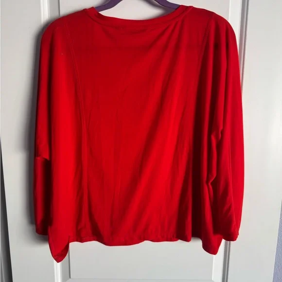 ATHLETA, orange tee, like new - Picture 4 of 5